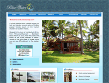 Tablet Screenshot of bluewaterstay.com